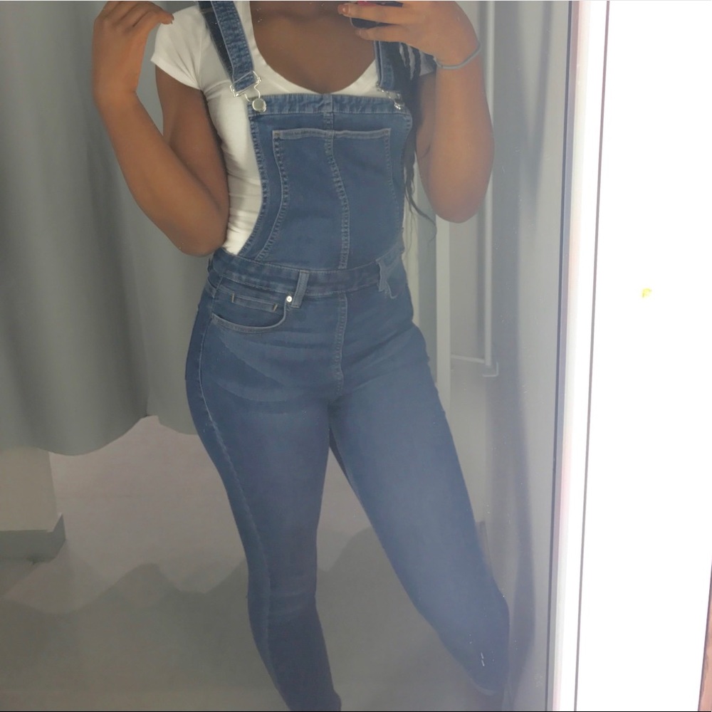 H&M Skinny Jean Overalls